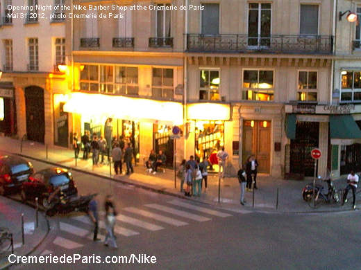 Nike Barber Shop at Cremerie de Paris
